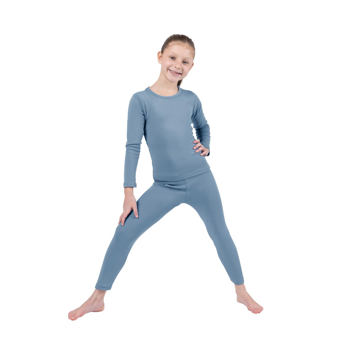 Kickoff Mock Merino Wool, Girl's Thermal Underwear Long Johns