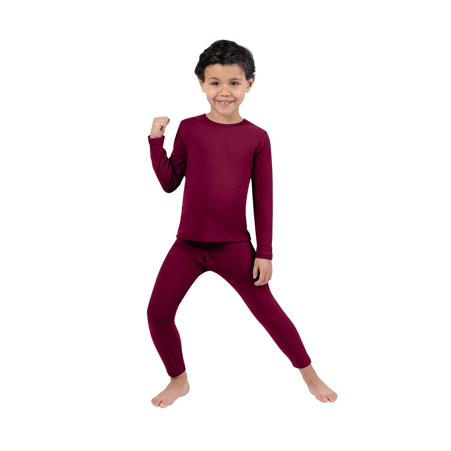 Kickoff Mock Merino Wool, Boy's Thermal Underwear Long Johns