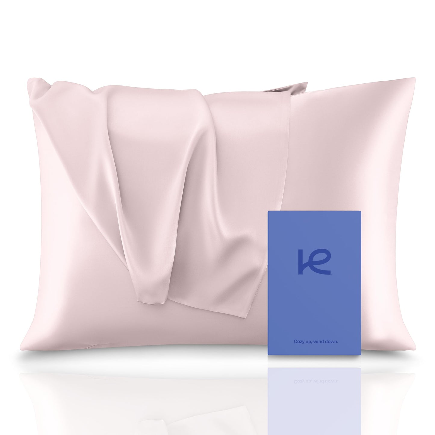 Kickoff 100% Natural Organic Mulberry Soft Silk Cooling Pillowcase, Highest 6A+ Grade 22 Momme