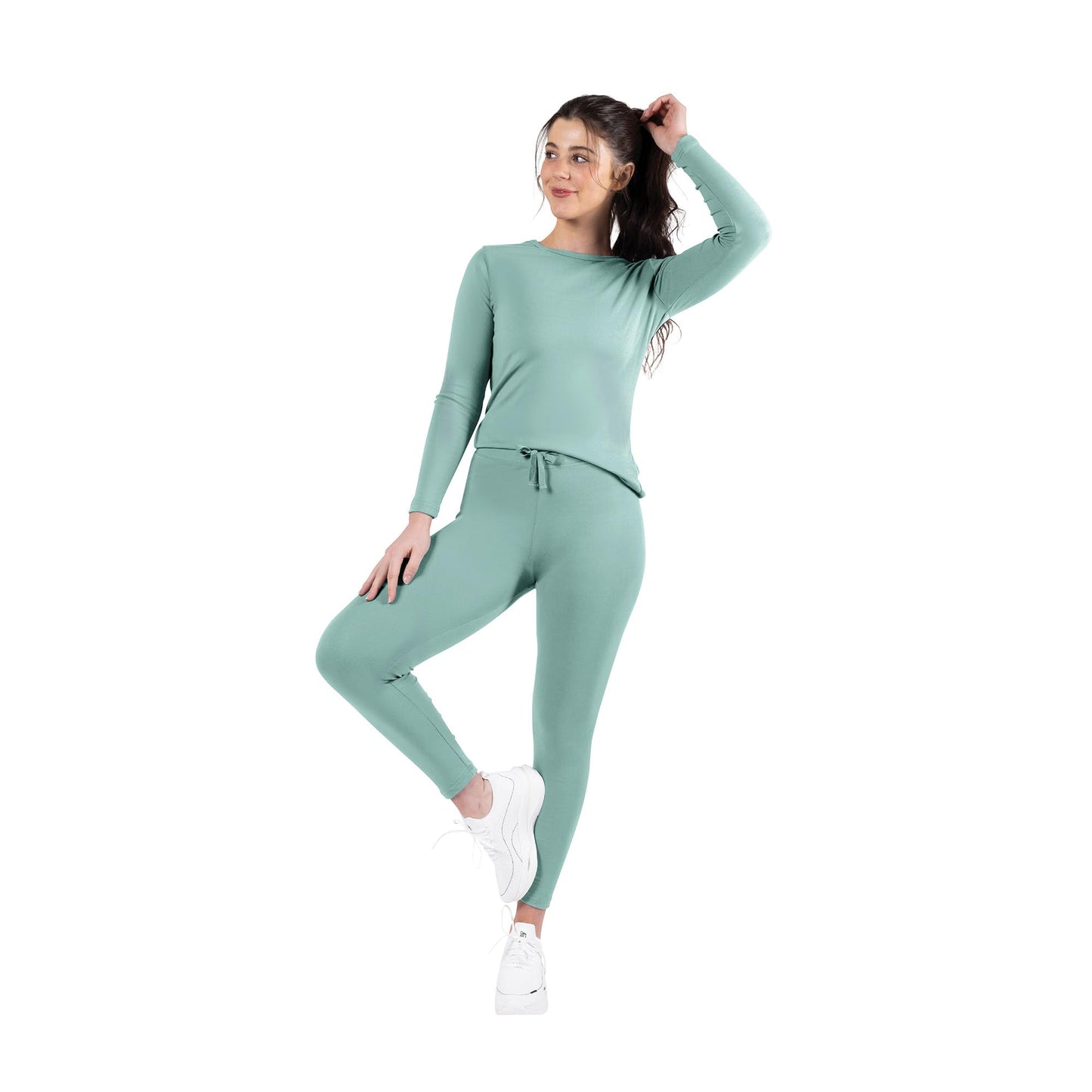 Kickoff Mock Merino Wool, Women's Thermal Underwear Long Johns