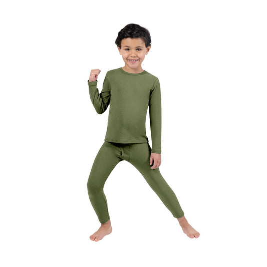 Kickoff Mock Merino Wool, Boy's Thermal Underwear Long Johns